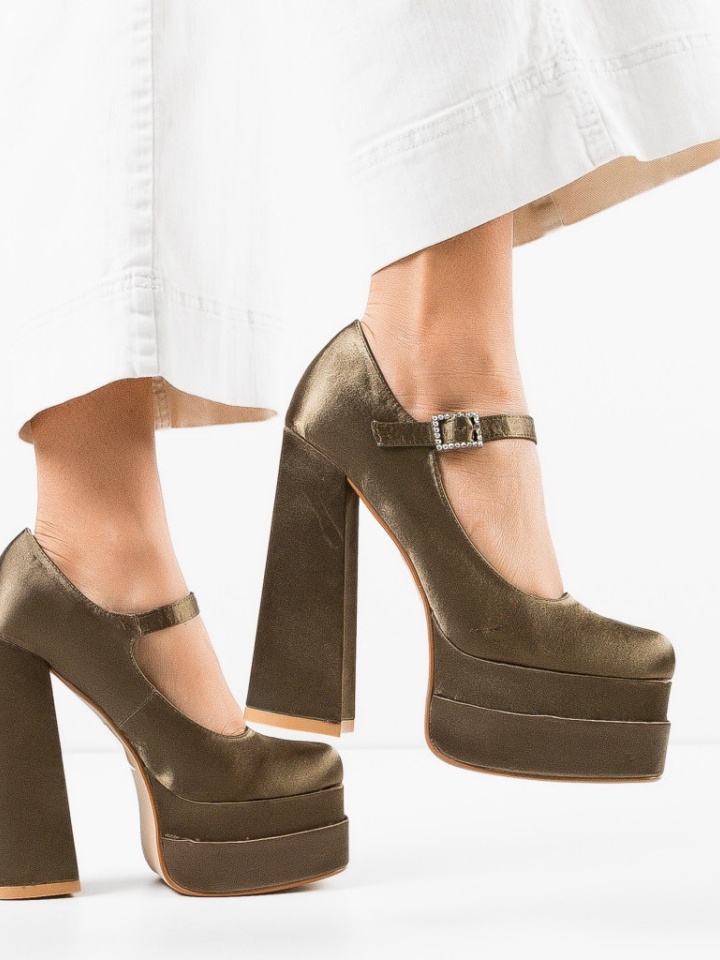 Scarpe da donna Khaki Appro - Img 2