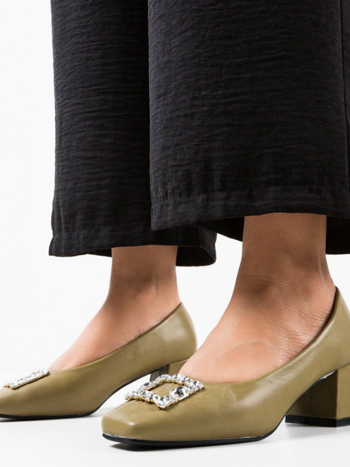 Scarpe da donna Khaki Blevins - Img 4