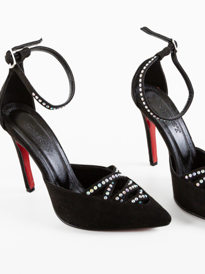 Scarpe da donna Nere Alchonya - Img 5