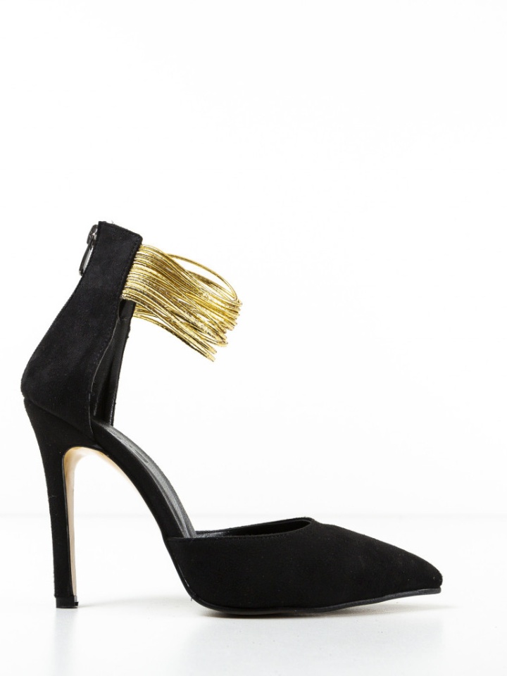 Scarpe da donna Nere Greky - Img 11