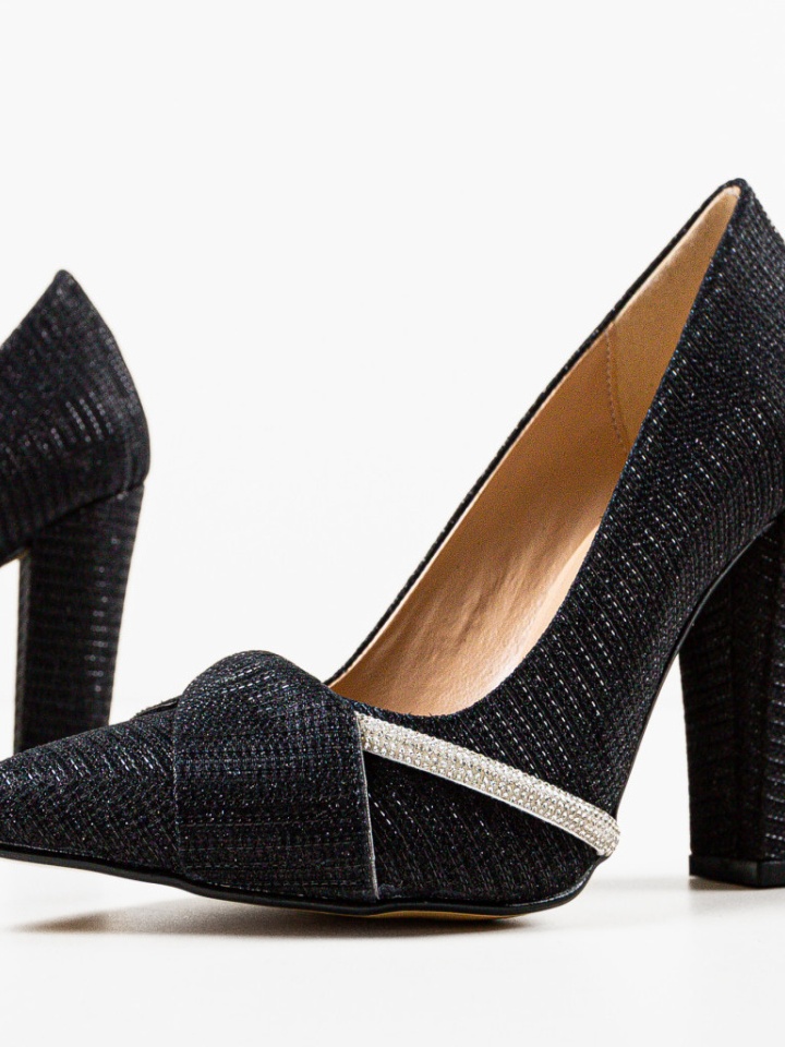 Scarpe da donna Nere Roka 4 - Img 4