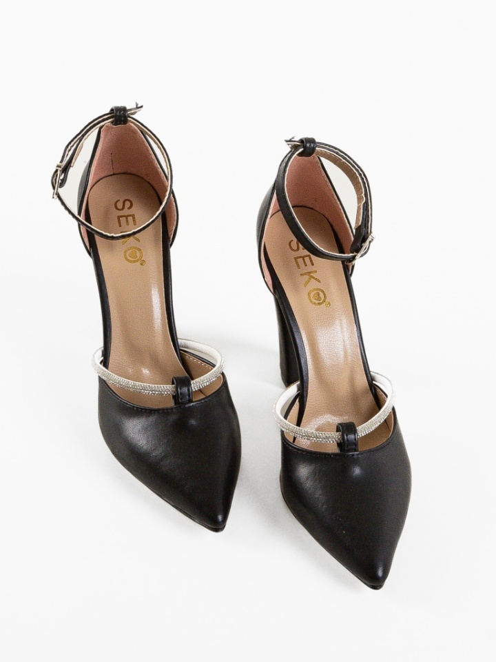 Scarpe da donna Nere Samora 2 - Img 6