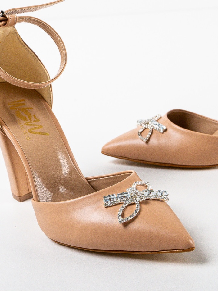 Scarpe da donna Nude Juns - Img 8