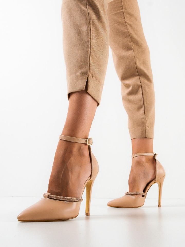 Scarpe da donna Nude Naban - Img 3