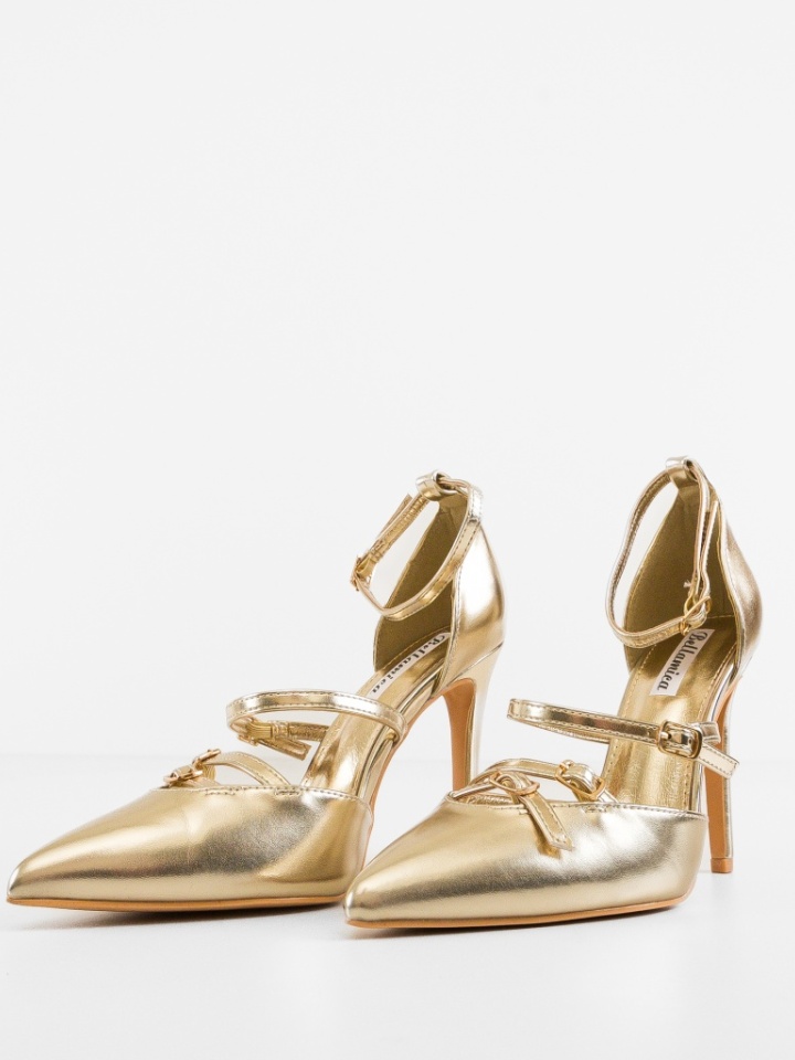 Scarpe da donna Oro Cobb - Img 6