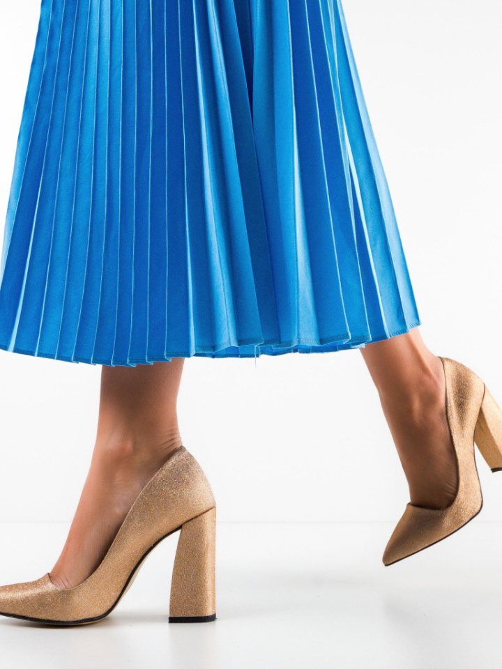 Scarpe da donna Oro Doris - Img 11