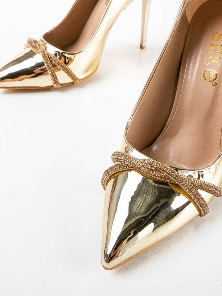 Scarpe da donna Oro Honrey - Img 6