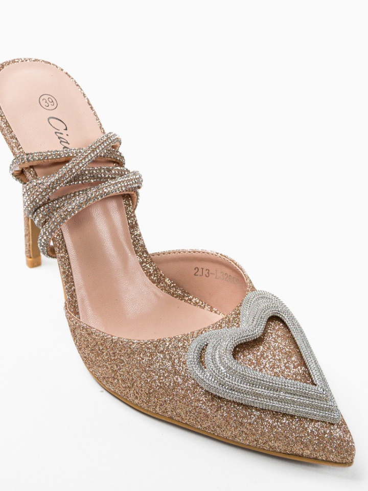 Scarpe da donna Oro Jeuness - Img 9