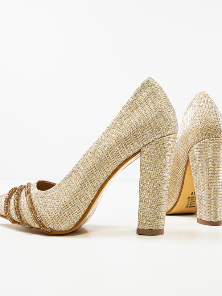 Scarpe da donna Oro Jusyne - Img 8