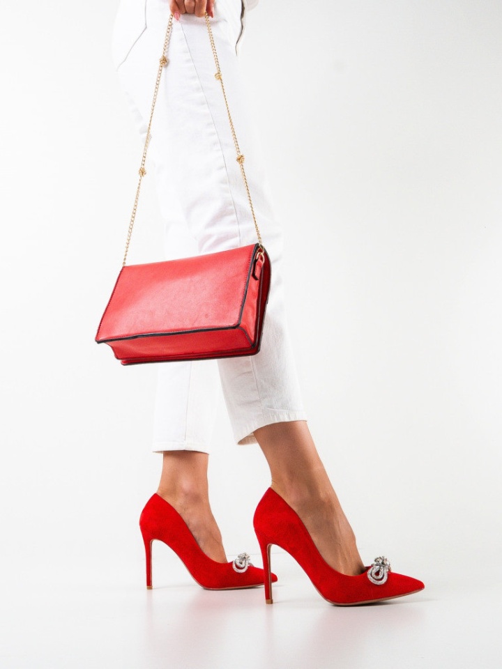 Scarpe da donna Rosse Crule - Img 8