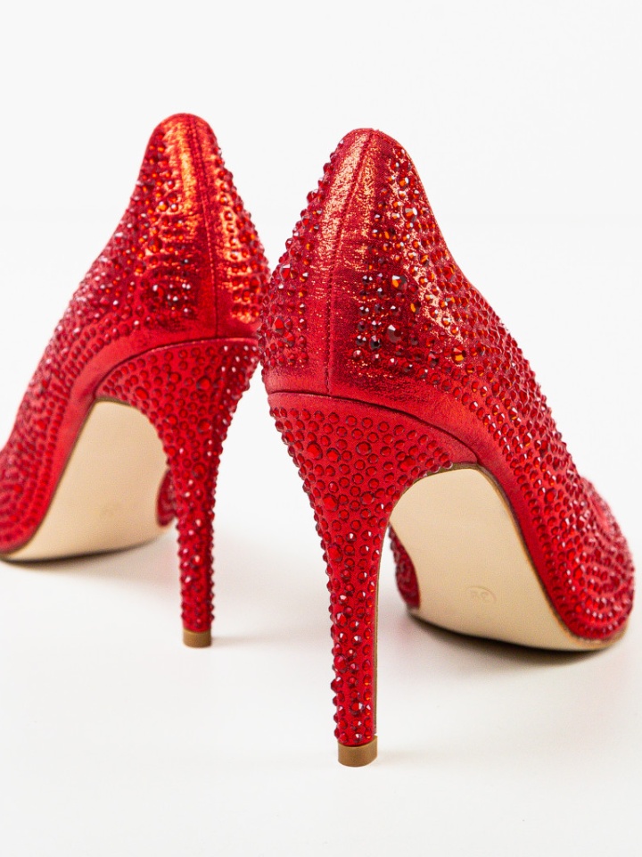 Scarpe da donna Rosse Degeft - Img 14