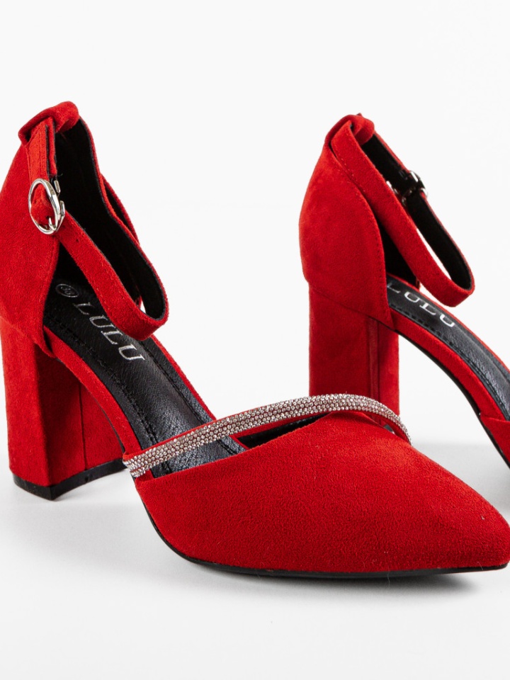 Scarpe da donna Rosse Dem - Img 6