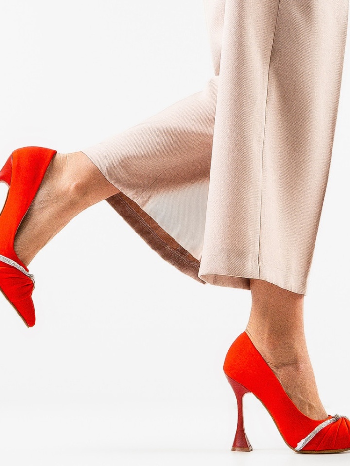 Scarpe da donna Rosse Finko - Img 2