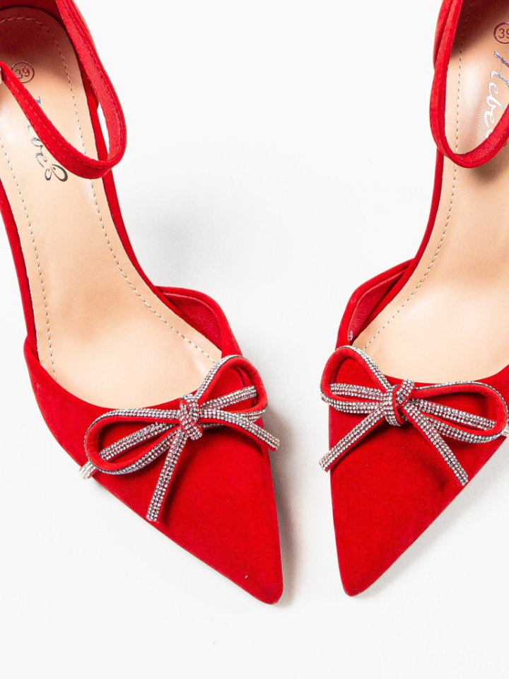 Scarpe da donna Rosse Gloves - Img 4