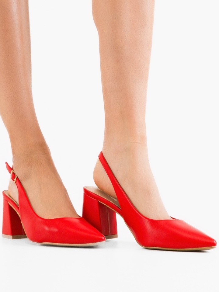 Scarpe da donna Rosse Justin - Img 2