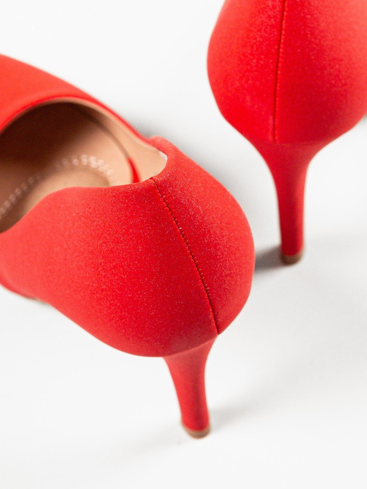 Scarpe da donna Rosse Kajon - Img 14