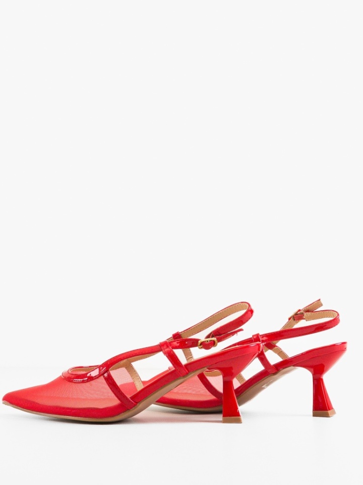 Scarpe da donna Rosse Laure - Img 5