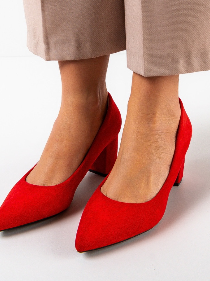 Scarpe da donna Rosse Monty - Img 5