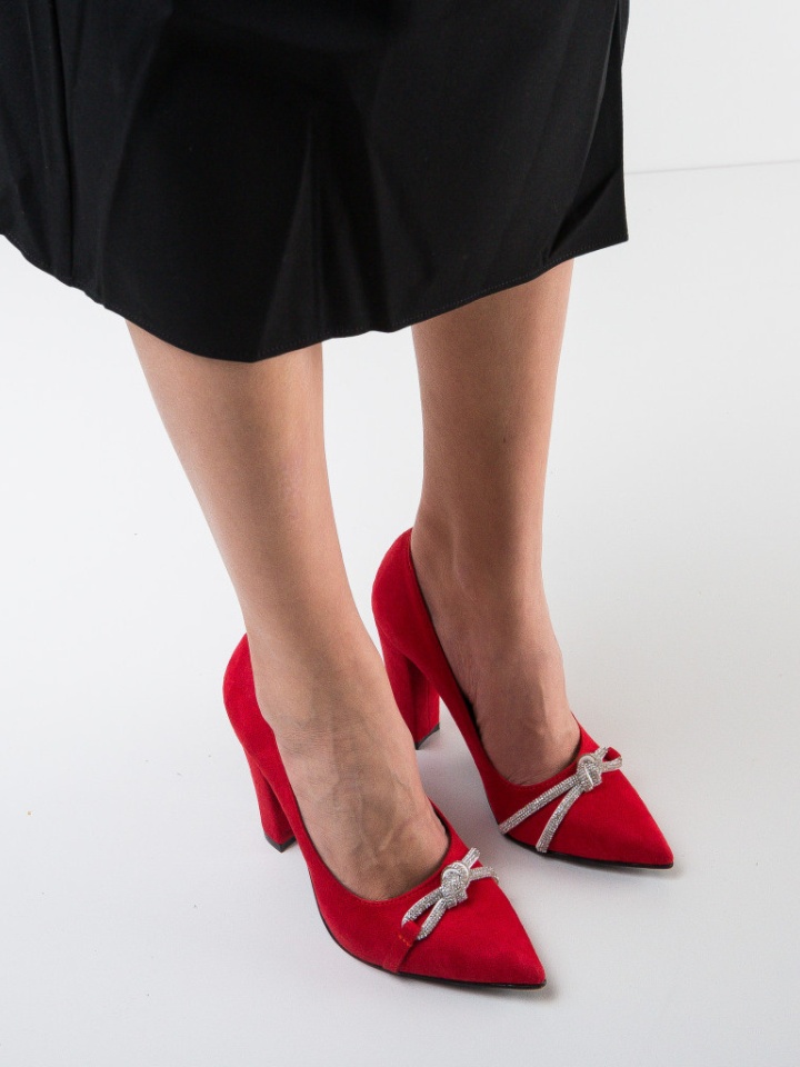 Scarpe da donna Rosse Otbal - Img 4