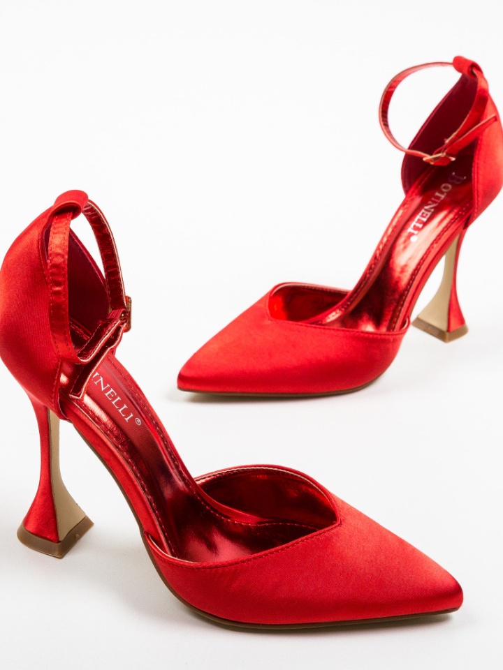Scarpe da donna Rosse Paior - Img 14