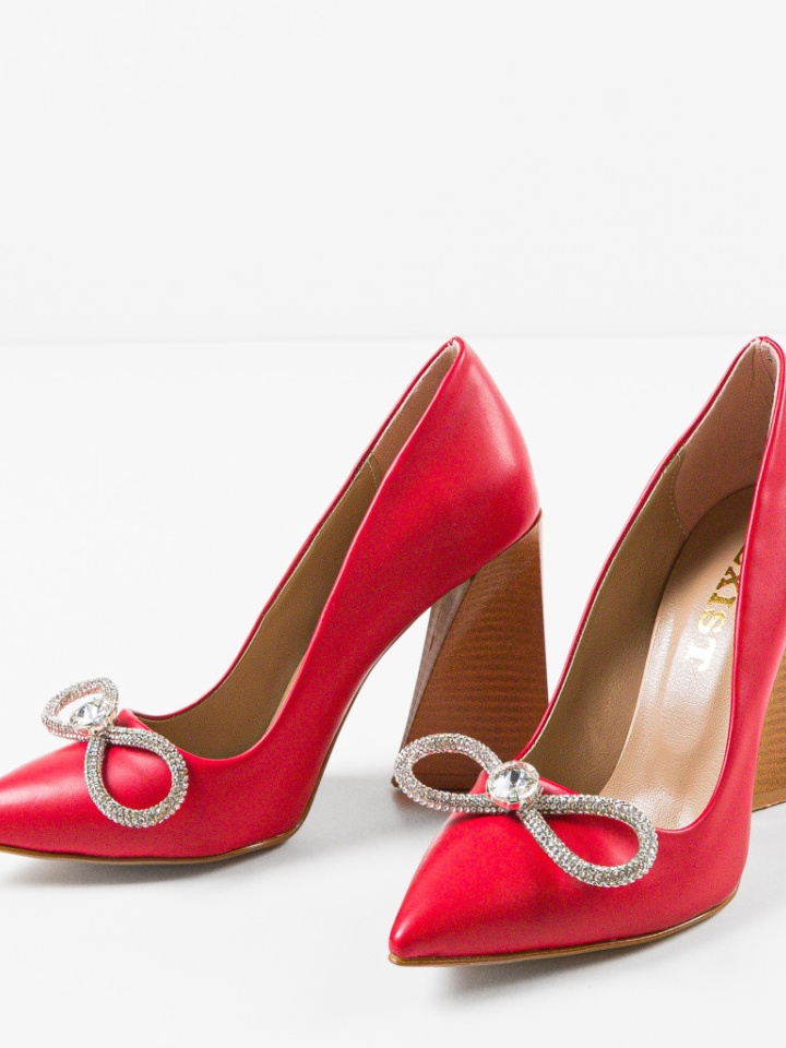 Scarpe da donna Rosse Poplanaj 2 - Img 5