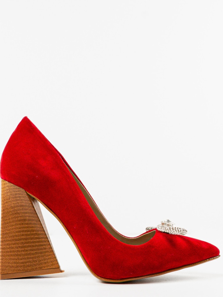 Scarpe da donna Rosse Poplanaj - Img 3