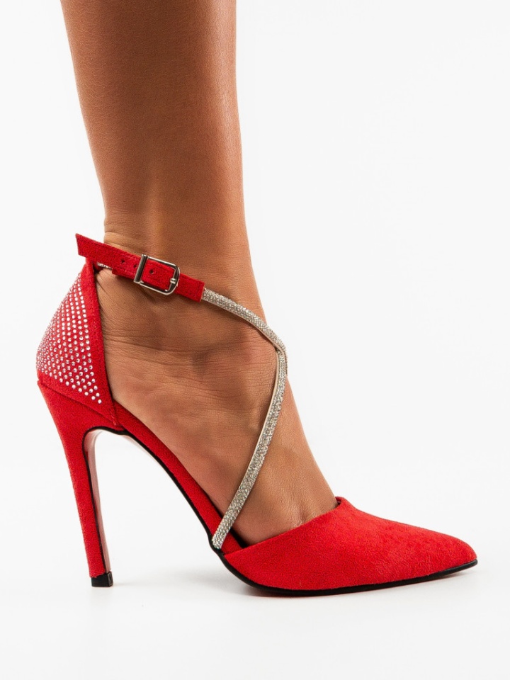 Scarpe da donna Rosse Roccala - Img 4