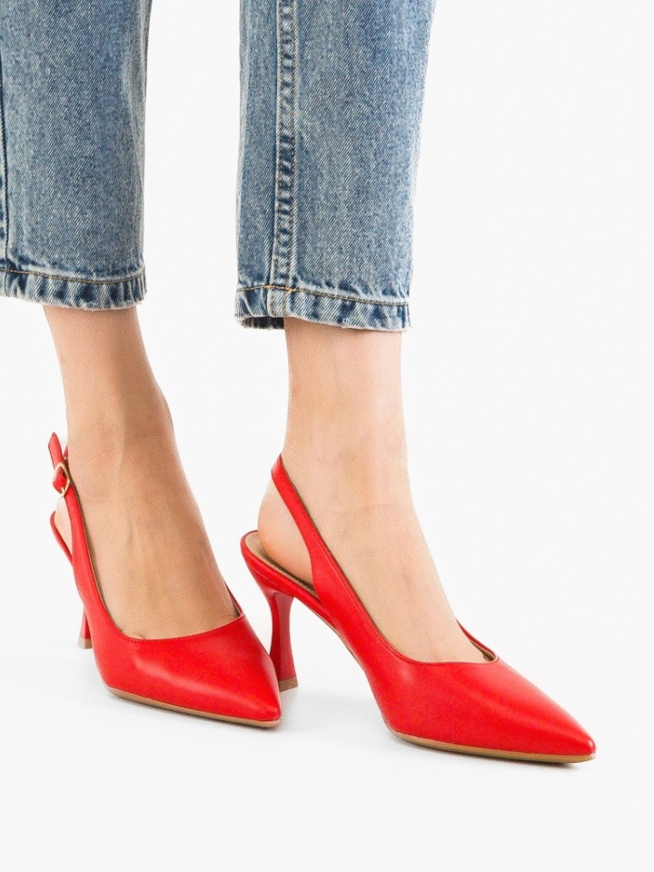 Scarpe da donna Rosse Sanders - Img 1
