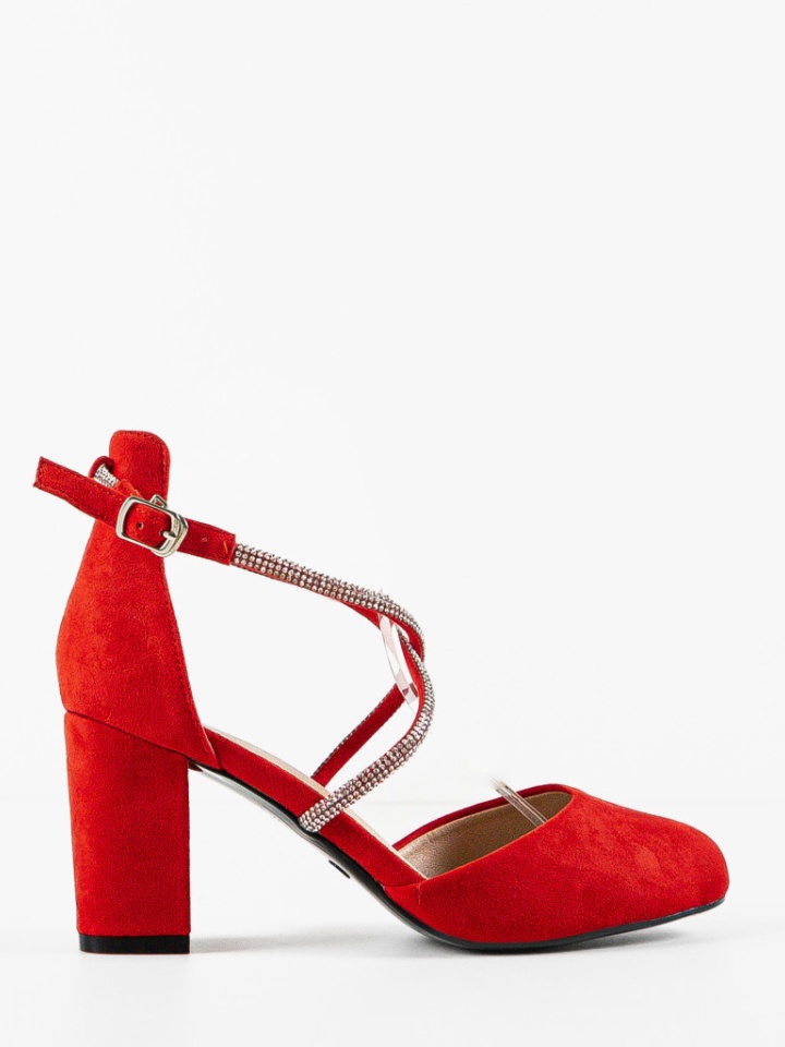 Scarpe da donna Rosse Santos - Img 4