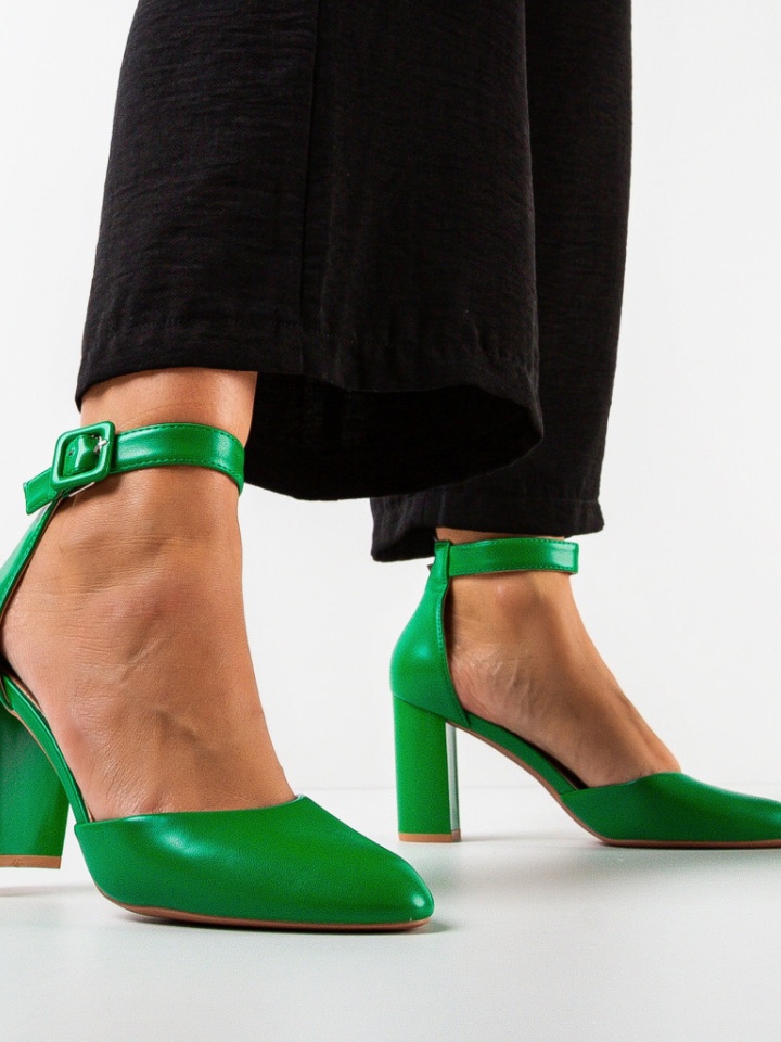 Scarpe da donna Verde Haloma - Img 4
