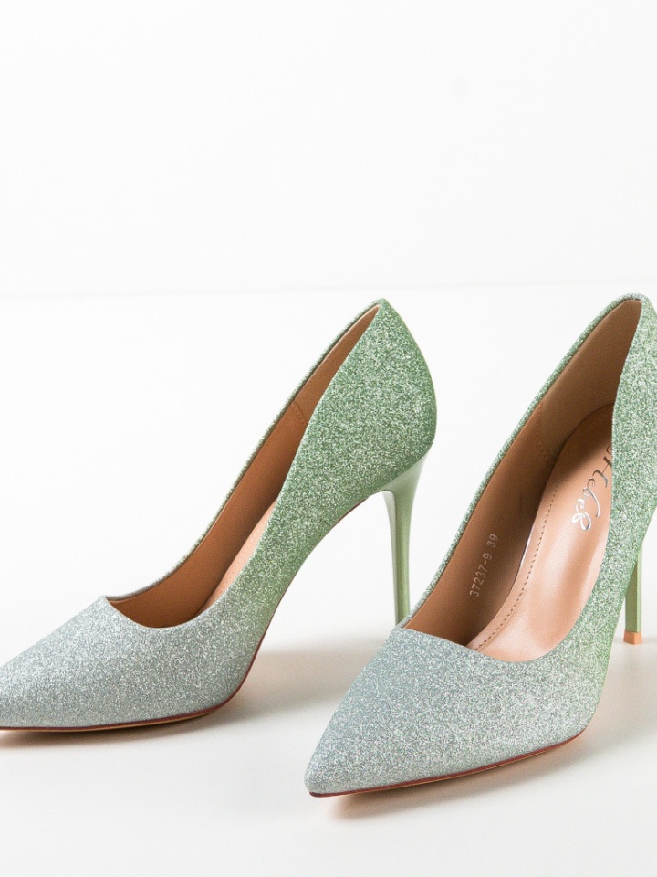 Scarpe da donna Verde Marks - Img 12