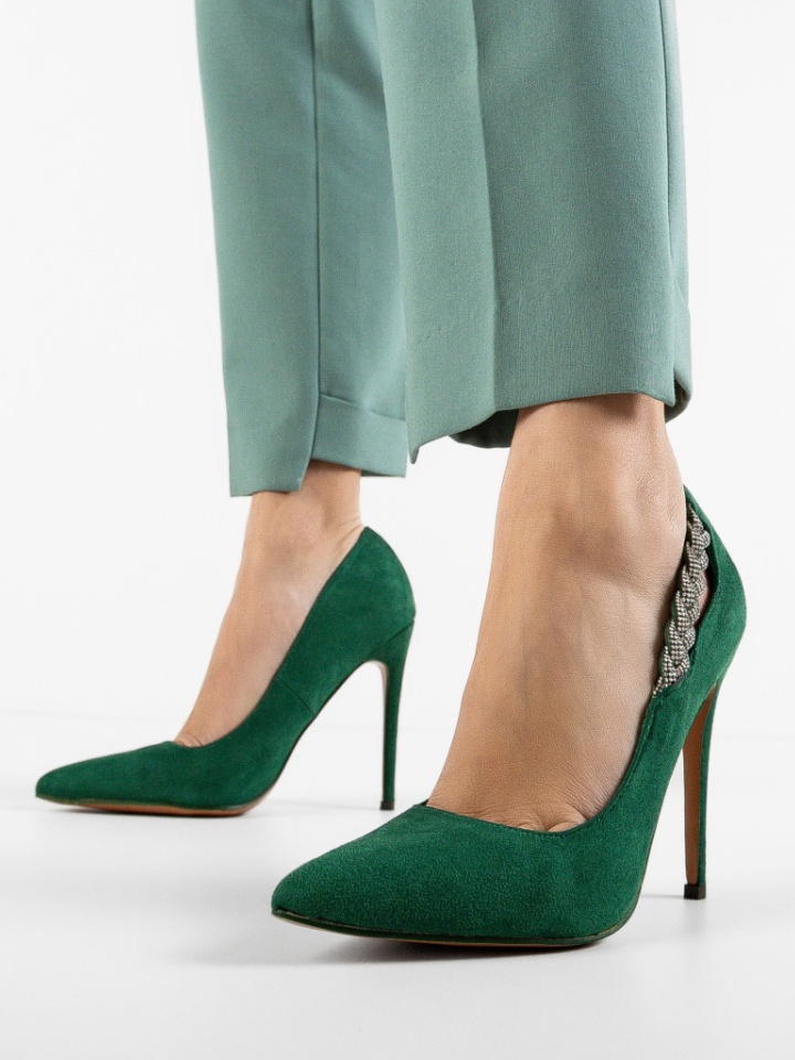 Scarpe da donna Verde Peeta - Img 2