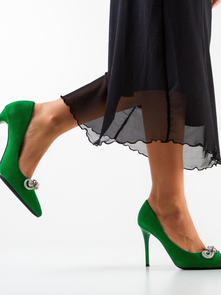 Scarpe da donna Verde Tanya - Img 2