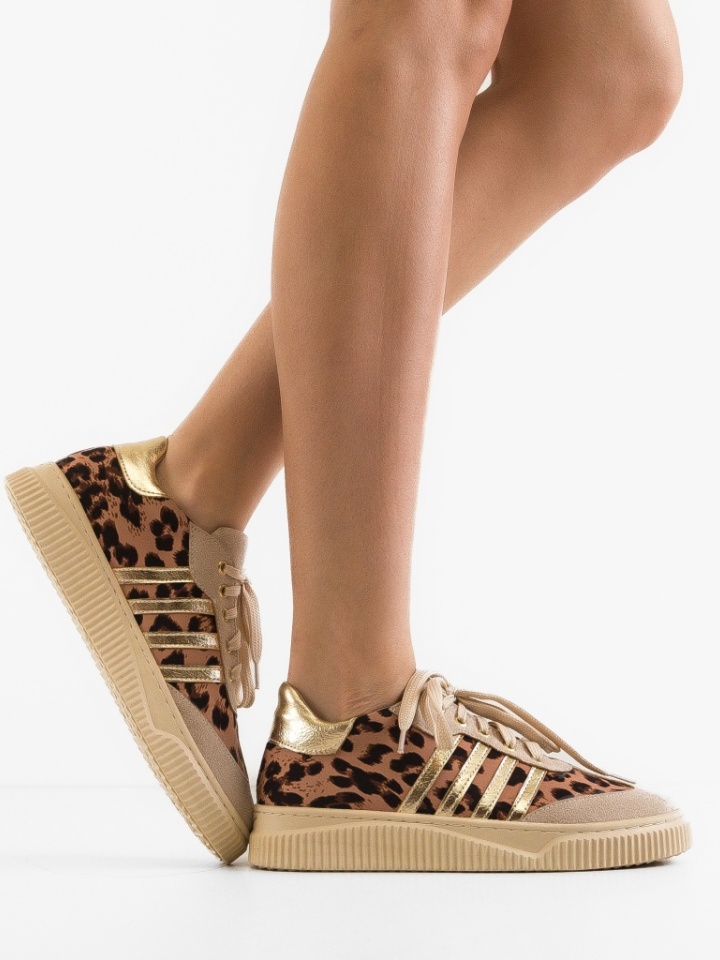 Scarpe sportive Animal Print Crimson - Img 1