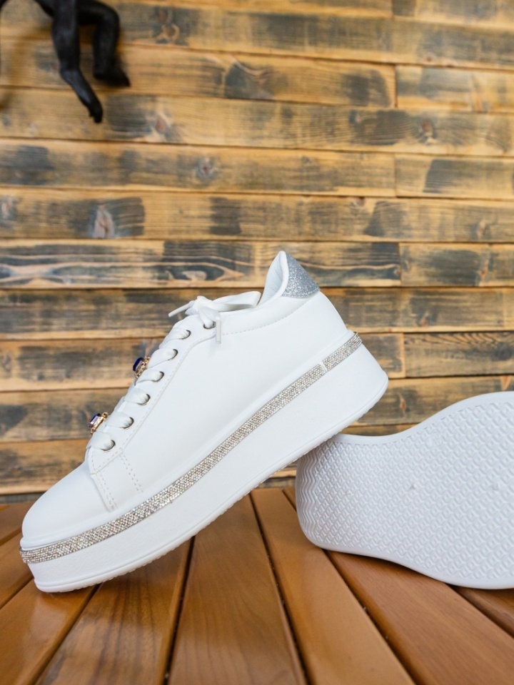 Scarpe sportive Argento Weland - Img 6