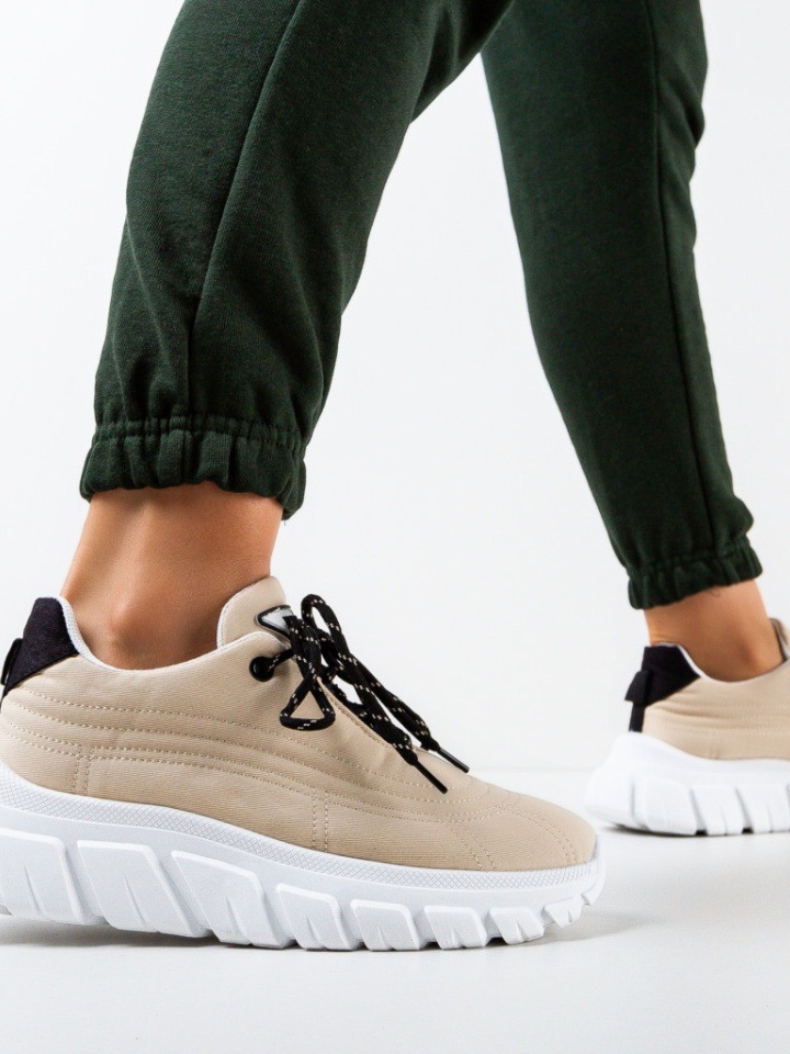Scarpe sportive Beige Aviana - Img 1
