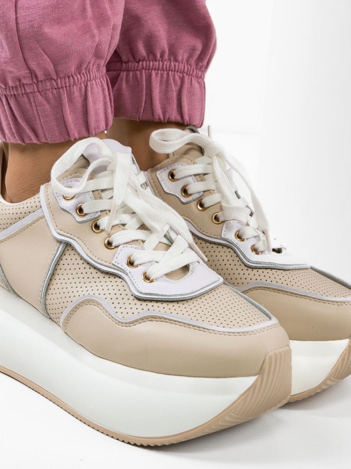 Scarpe sportive Beige Emiel - Img 5