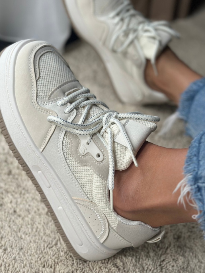 Scarpe sportive Beige Goda - Img 3