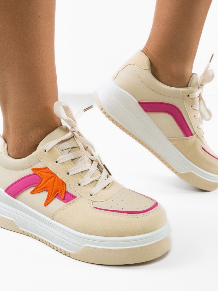Scarpe sportive Beige Kacie - Img 3