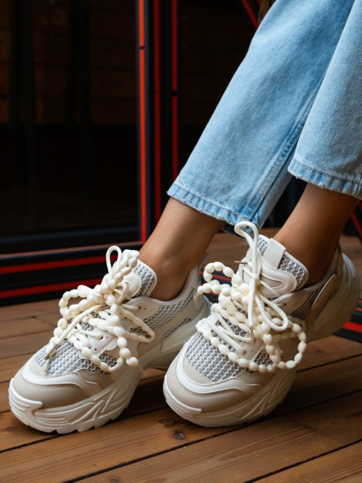 Scarpe sportive Beige Lyud - Img 2