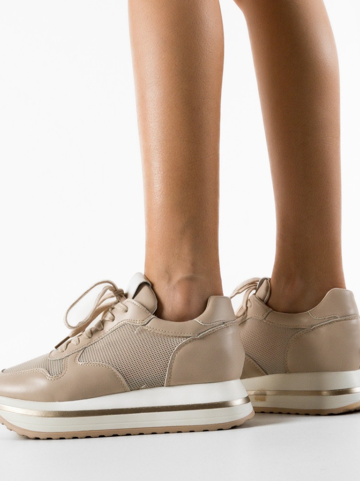 Scarpe sportive Beige Rakhi - Img 1