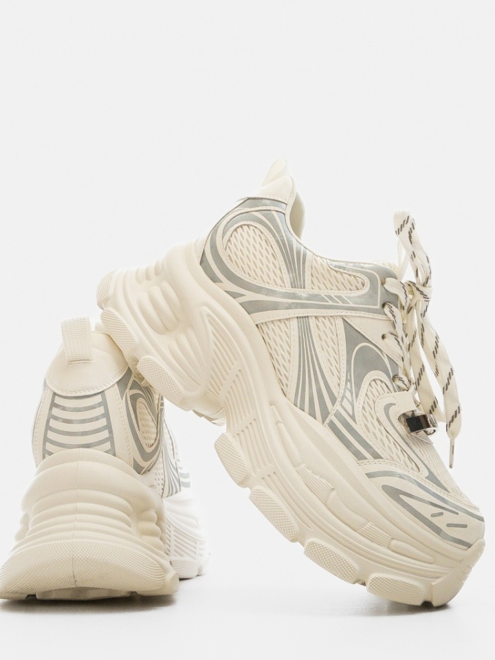 Scarpe sportive Beige Rikki - Img 4