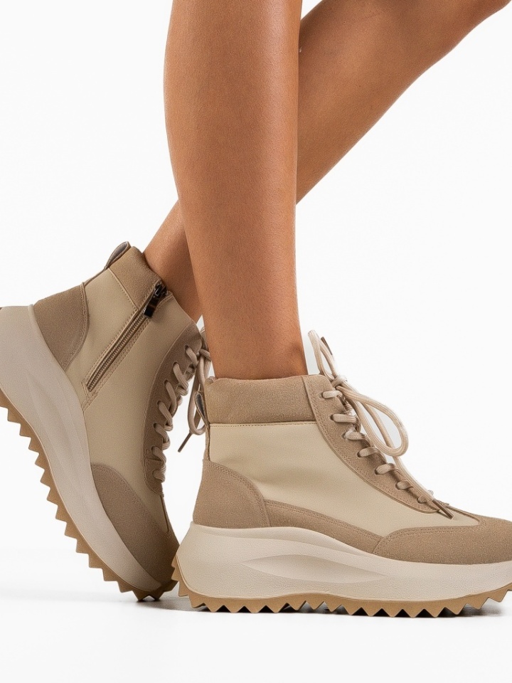 Scarpe sportive Beige Tefa 2 - Img 1