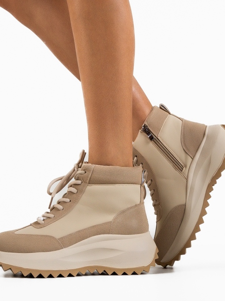 Scarpe sportive Beige Tefa 2 - Img 4
