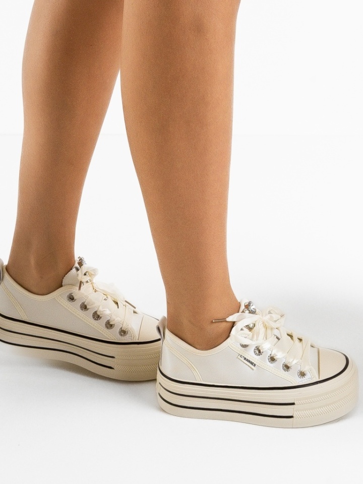 Scarpe sportive Bianche Banner - Img 1