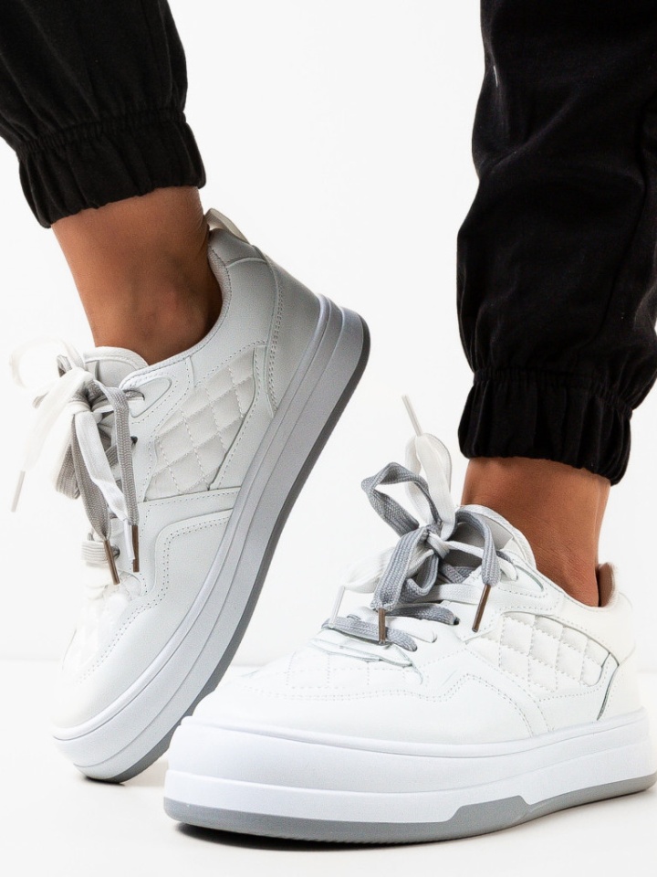 Scarpe sportive Bianche Lobont 2 - Img 2