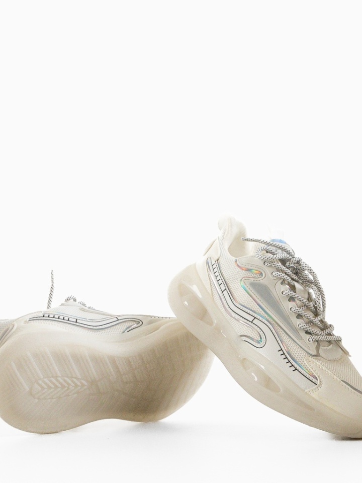 Scarpe sportive Bianche Poqaz - Img 6