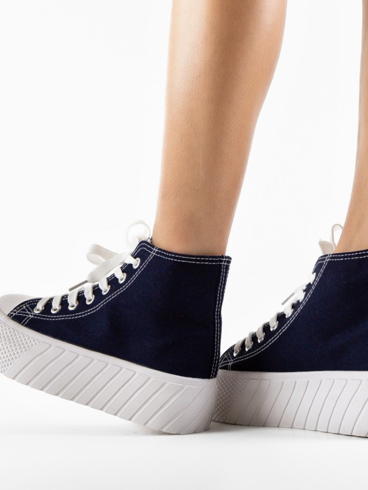 Scarpe sportive Blu navy Downs - Img 3