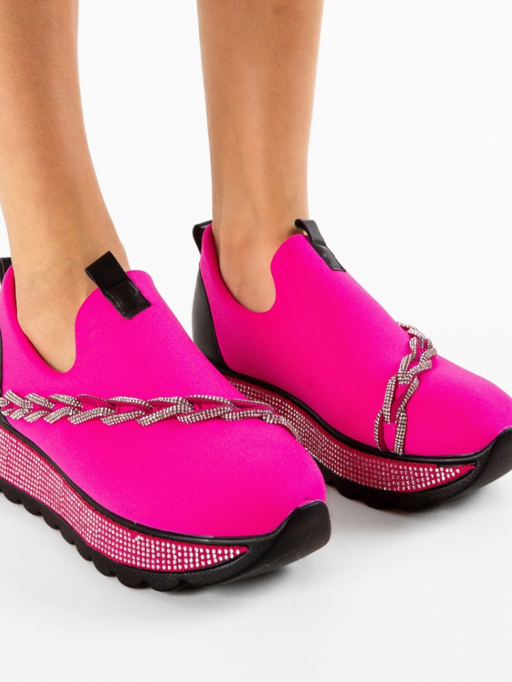 Scarpe sportive Fuchsia Andala - Img 2