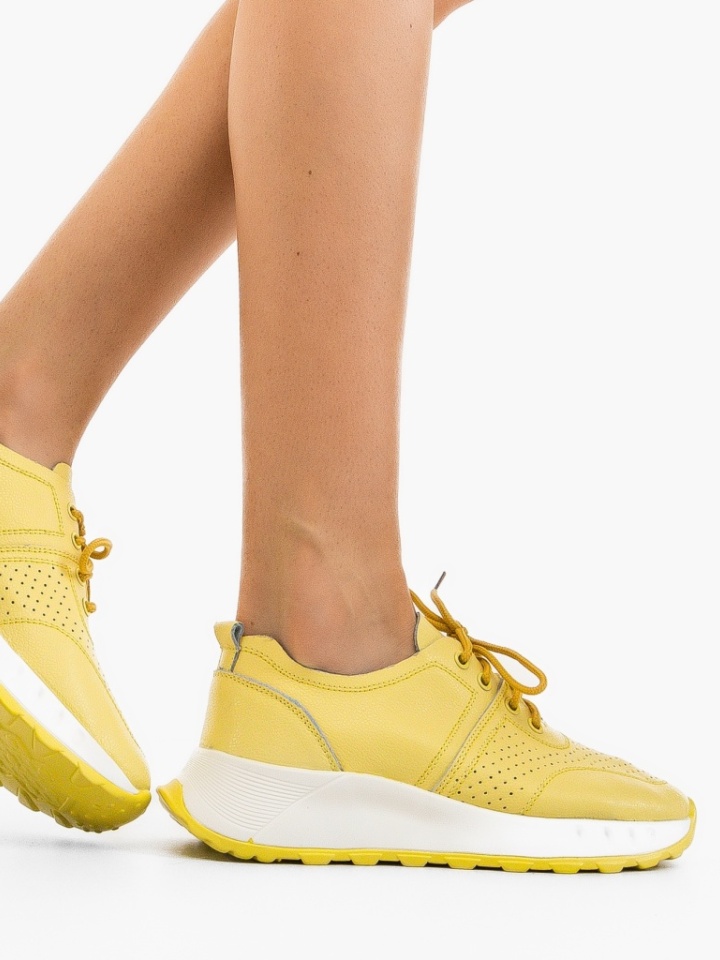 Scarpe sportive Gialle Horazia - Img 3